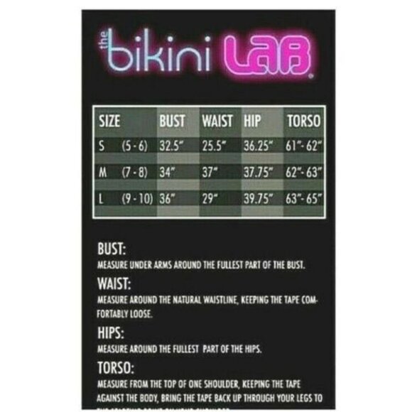 The Bikini Lab High Neck Stripe Halter Swim Top - Picture 8 of 9